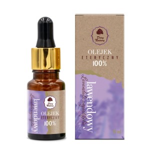 Olejek eteryczny lawendowy 100% 10ml - Dary Natury