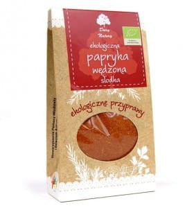 Ekologiczna Papryka Wędzona Słodka 50g - Dary Natury