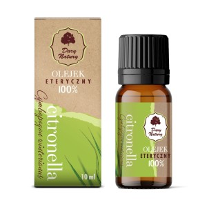 Olejek eteryczny citronella 100% 10ml - Dary Natury