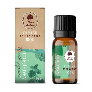 Olejek eteryczny miętowy 100% 10ml - Dary Natury