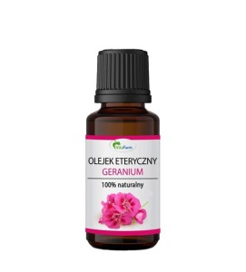 Olejek eteryczny geraniowy 30ml - VitaFarm