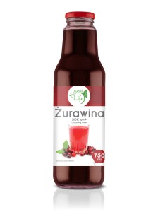 Sok Żurawina 100% 750ml - BioLife