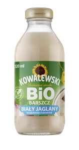 Barszcz biały jaglany bezglutenowy Bio koncentrat 320ml - Kowalewski