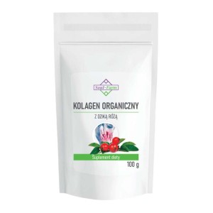 Kolagen organiczny z dziką różą 100g - Soul Farm