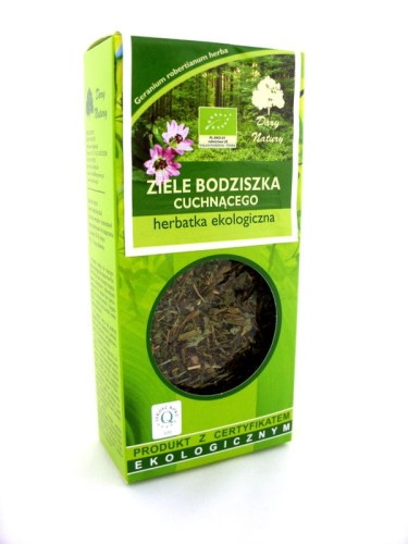 Opakowanie Ziele bodziszka cuchnącego - herbatka ekologiczna Dary Natury